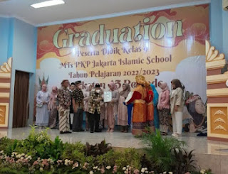 MTs PKP Jakarta Islamic School Gelar Wisuda Angkatan ke-45