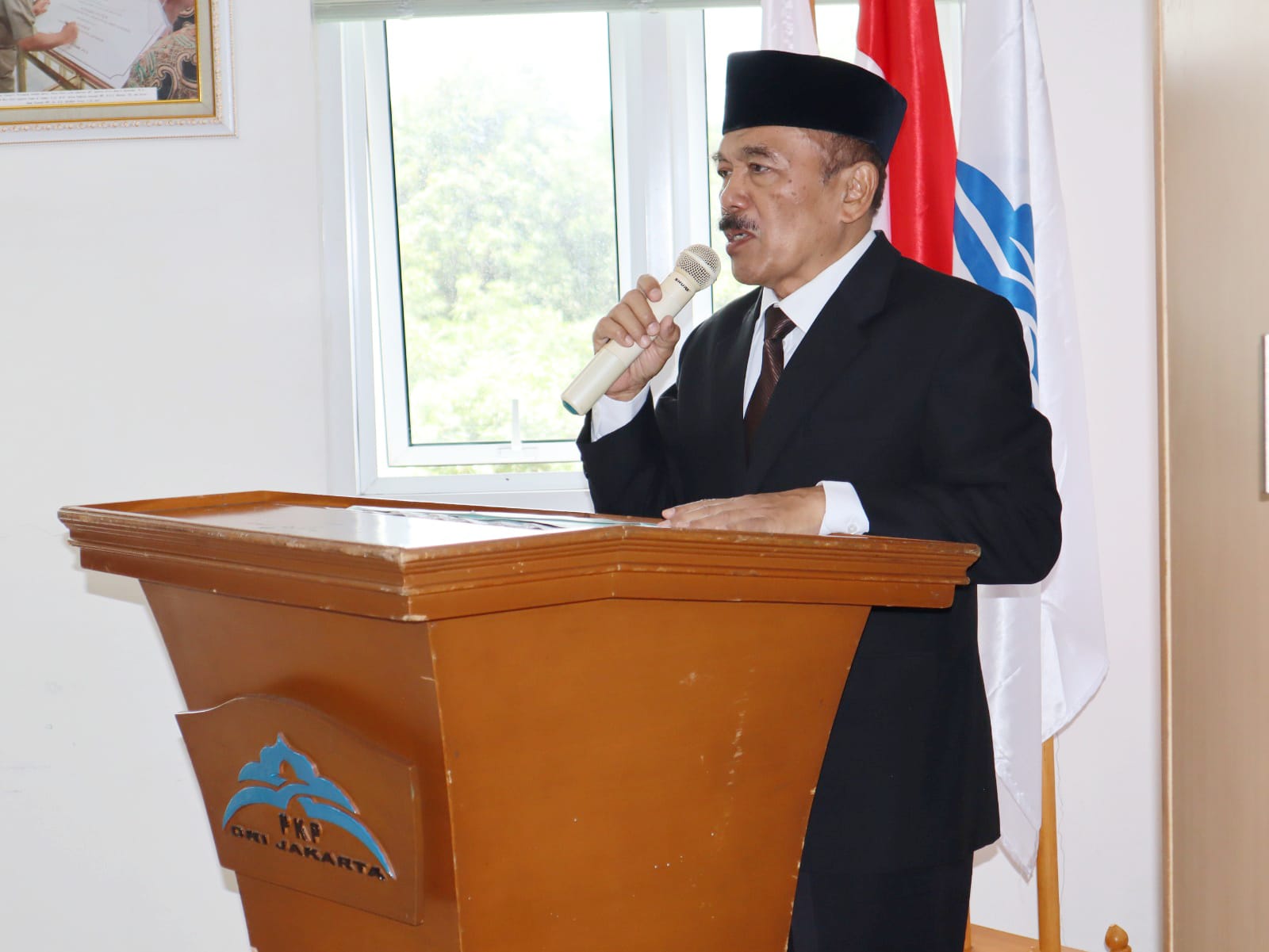 Sambutan Ketua Umum Acara Pelantikan Ketua DKM Masjid Baitushshidqi PKP